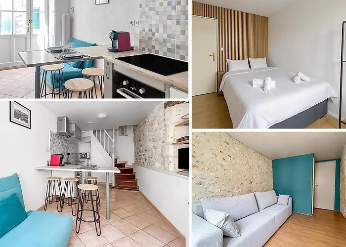 Duplex Lumineux Et Cosy Au Coeur D'angouleme Nyaraló *